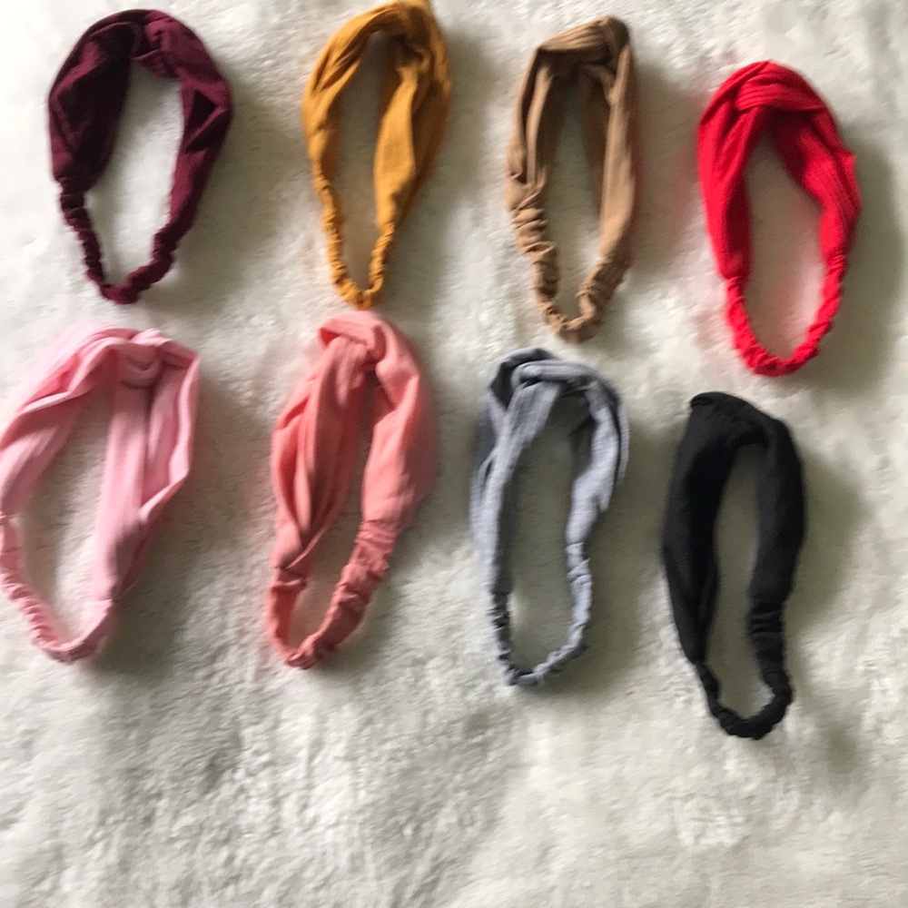 Headbands Knotted Boho Stretchy Hair Bands.
